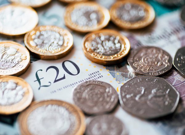 Uk money coins and notes